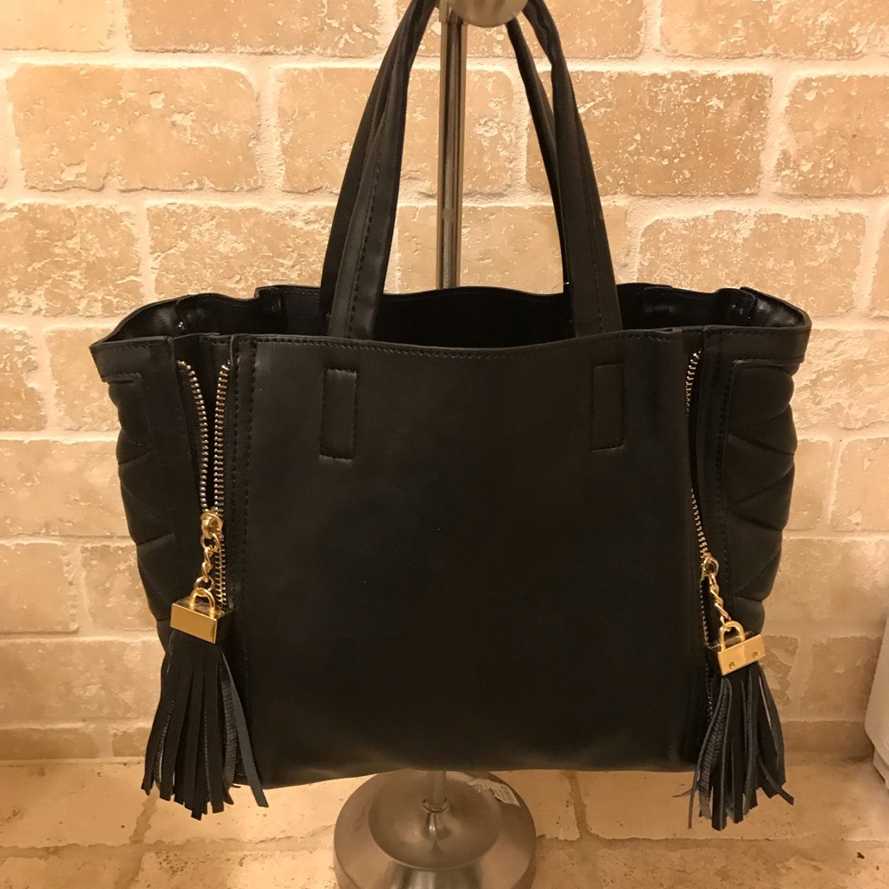 Inzi small black tote